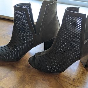 Open Toe Booties
